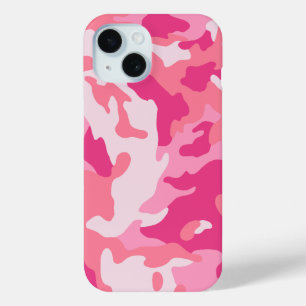 Camouflage und Flamingo-Rosa-Matching Case-Mate iPhone Hülle