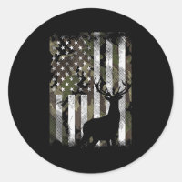 Camouflage US Flag Hirschelch Buck Camoflage Jagdj