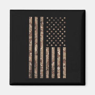 Camouflage US-Flagge Militär 4. Juli Amerikanische Magnet