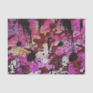 Camouflage-Verschwendung Seidenpapier