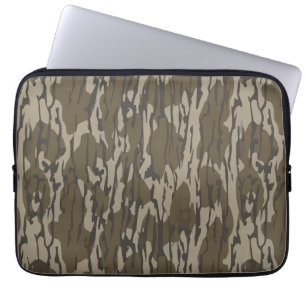 Camouflage von Männern auf der Basis von Bodentoml Laptopschutzhülle