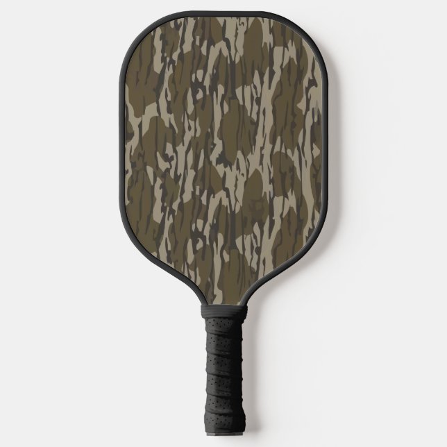 Camouflage von Männern auf der Basis von Bodentoml Pickleball Schläger (Vorderseite)