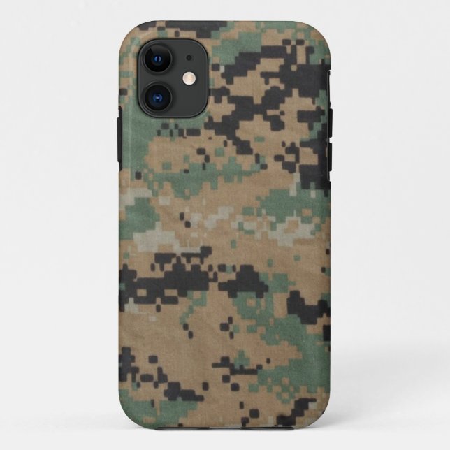 Camouflage von Wäldern Case-Mate iPhone Hülle (Rückseite)