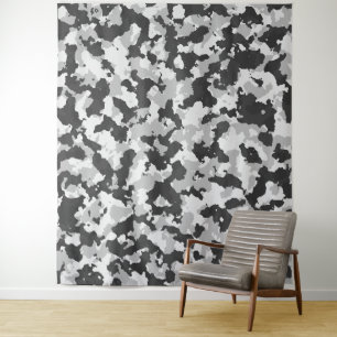 camouflage wandteppich