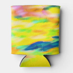 Camouflage Watercolor: Abstrakte Cloud-Illusionen Dosenkühler