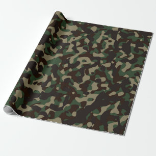 Camouflage-Wrapping-Papier Geschenkpapier