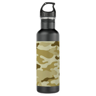 Camouflage-Wüsten-Licht-Freiheit Bottleworks Trinkflasche