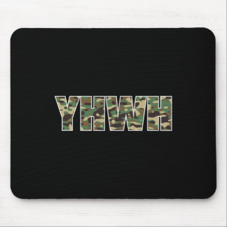 Camouflage Yhwh Yahweh Christliche Camouflage Jagd Mousepad