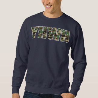 Camouflage YHWH Yahweh Christliche Camouflage Jagd Sweatshirt