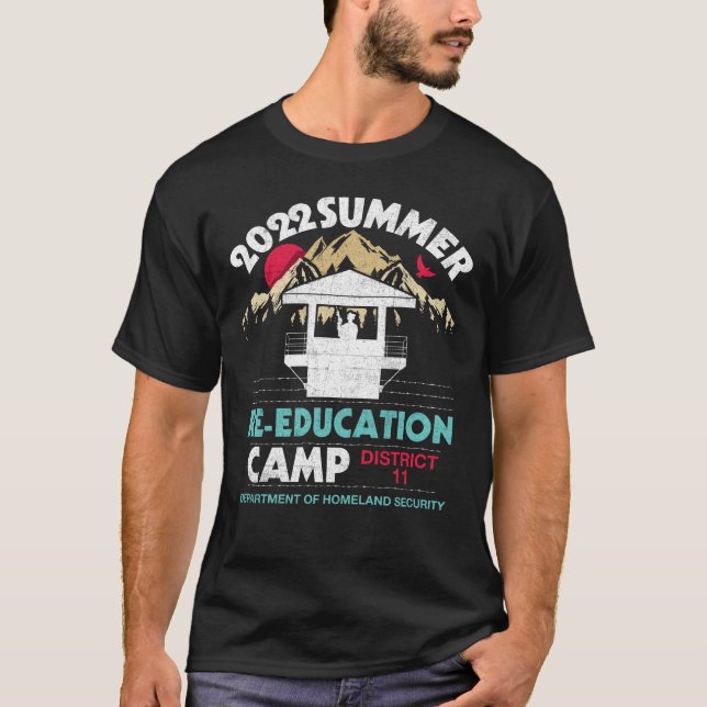 Camp-Abteilung 2022 für die Wiederherstellung der  T-Shirt (Vorderseite)