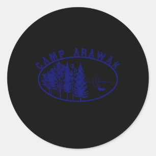 Camp Arawak Runder Aufkleber