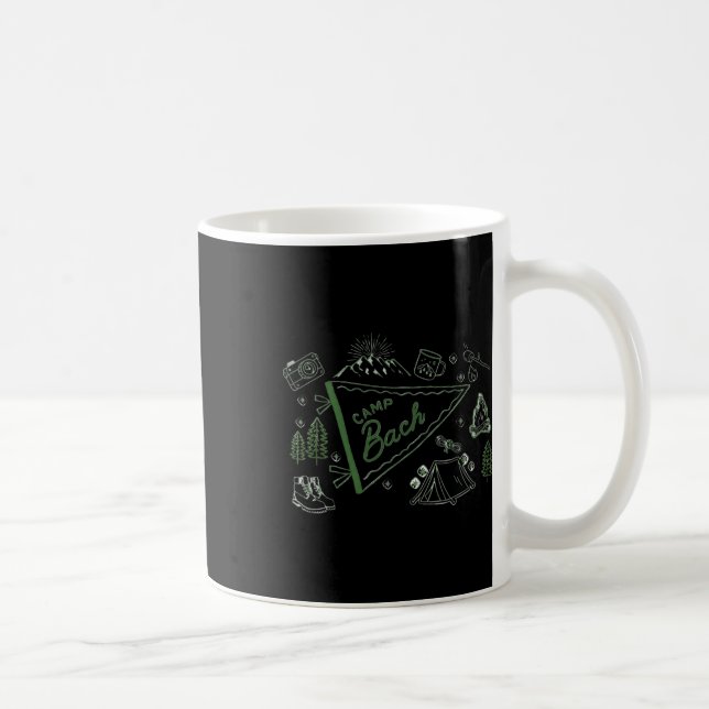 Camp Bach Adventure Camping Junggeselinnen-Abschie Kaffeetasse (Rechts)