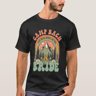 Camp Bach Braut Retro-Camping Junggesellinnenabsch T-Shirt