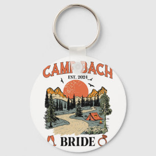 Camp Bach Bridge Wandern Camping Junggeselinnen-Ab Schlüsselanhänger