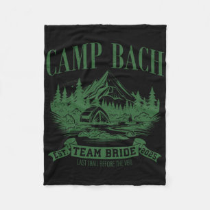 Camp Bach Team Braut Wandern Camping Junggesellinn Fleecedecke