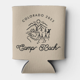 Camp Bachelorette Custom Can Cooler/ Coozie Dosenkühler