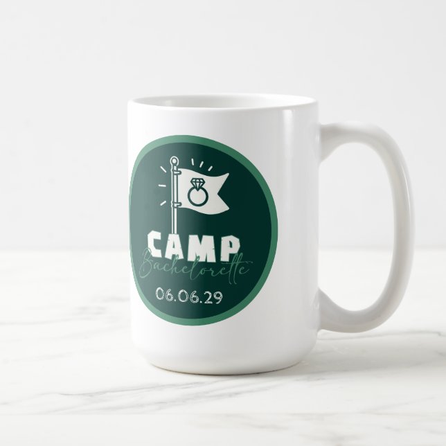 Camp Bachelorette Kaffeetasse (Rechts)