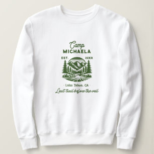 Camp Bachelorette Letzter Weg vor dem Schleier Sweatshirt