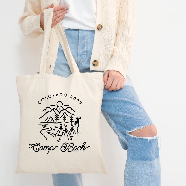 Camp Bachelorette Tote Bag Tragetasche (Von Creator hochgeladen)