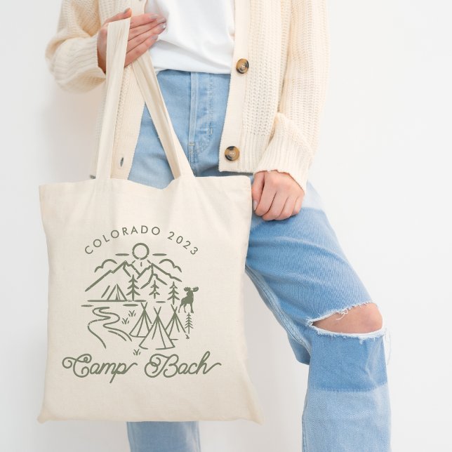 Camp Bachelorette Tote Bag Tragetasche (Von Creator hochgeladen)