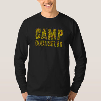 Camp Berater Leopard Print Summer Teacher Instru T-Shirt