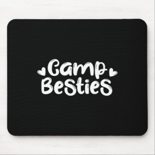 Camp-Besties-Shirt Süßes Sommer-Camp-Freund-Gesche Mousepad
