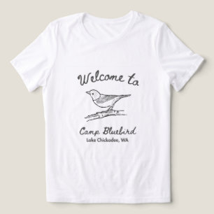 Camp Bluebird T-Shirt Tri-Blend Shirt