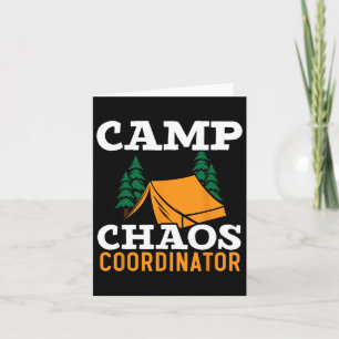 Camp Chaos Koordinator Camping Squad Camp Director Karte