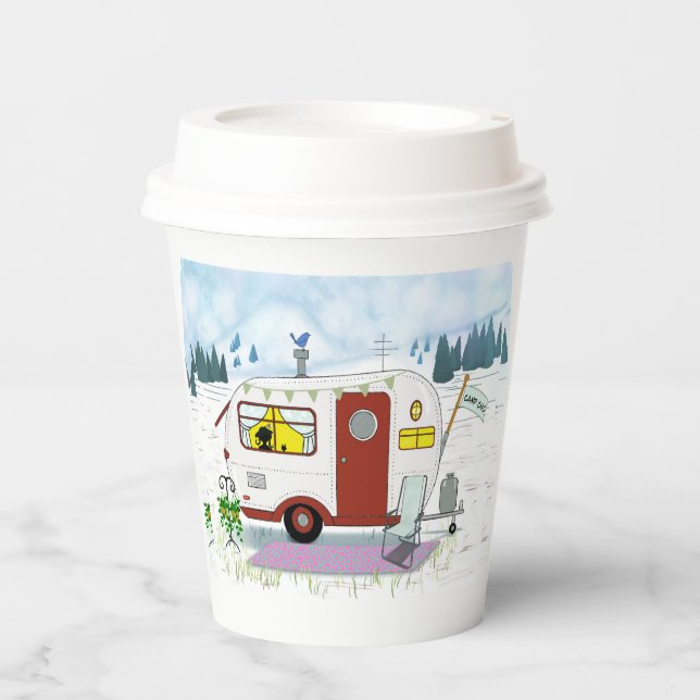 Camp Chic Paper Cup Pappbecher (Vorderseite)