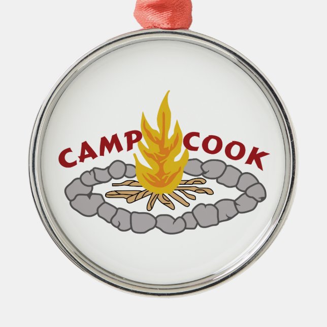 CAMP COOK ORNAMENT AUS METALL (Vorne)