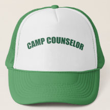 Camp Counselor Camping Hat