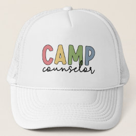 Camp Counselor gibt Camping Counselor Truckerkappe