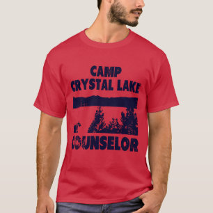 Camp Crystal Lake Betreuer alberner Halloween-Humo T-Shirt