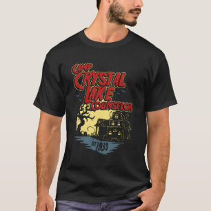 Camp Crystal Lake Counselor 80er Horror T-Shirt