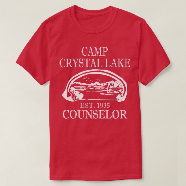 Camp Crystal Lake CounselorTShirt T-Shirt (Design vorne)