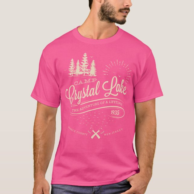 Camp Crystal Lake T Shirt (Vorderseite)