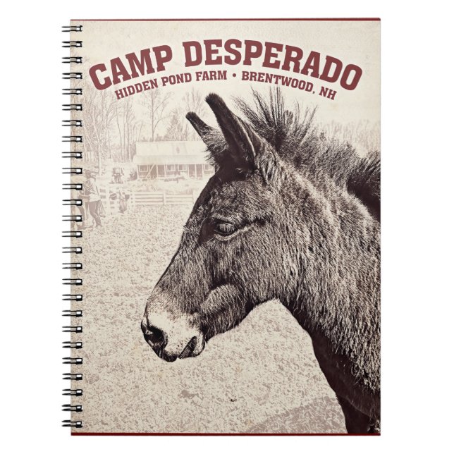 Camp-Desperado-Notebook Notizblock (Vorderseite)