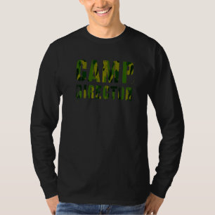 Camp Director Camouflage Camping Host Chaos Koordi T-Shirt
