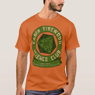 Camp Firewood Science Club  T-Shirt