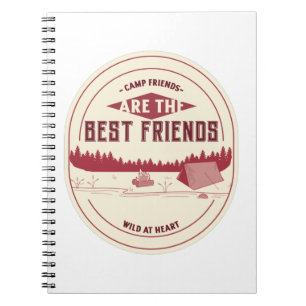 Camp-Freunde sind die besten Freunde Notizblock