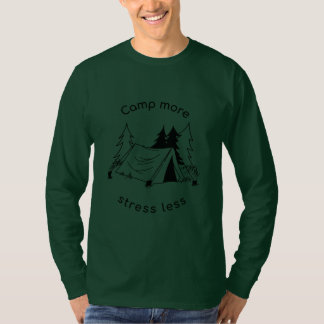 Camp für mehr Stress weniger Basic Long Sleeve T - T-Shirt