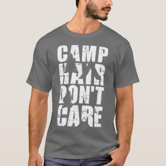 Camp Haar kümmert sich um Camping T-Shirt