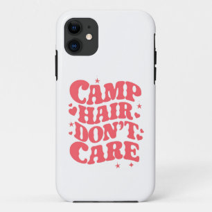 Camp Hair Keine Sorge Sommer Camping Girls Groovy Case-Mate iPhone Hülle
