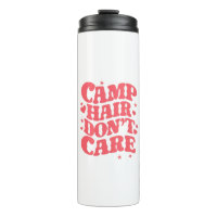 Camp Hair Keine Sorge Sommer Camping Girls Groovy