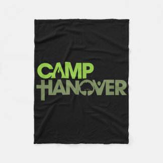 Camp Hannover Logo - Dunkle Farben Fleecedecke