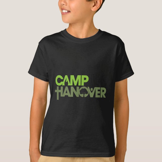 Camp Hannover Logo - Dunkle Farben T-Shirt (Vorderseite)