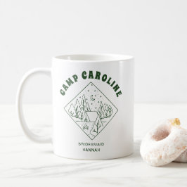 Camp Junggeselinnen-Abschied Bridesmaid Custom Kaffeetasse