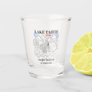 Camp Junggeselinnen-Abschied Girls Trip Camping Cu Schnapsglas