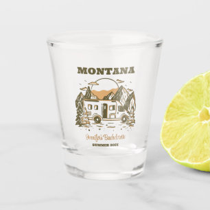 Camp Junggeselinnen-Abschied Girls Trip Glamping Schnapsglas