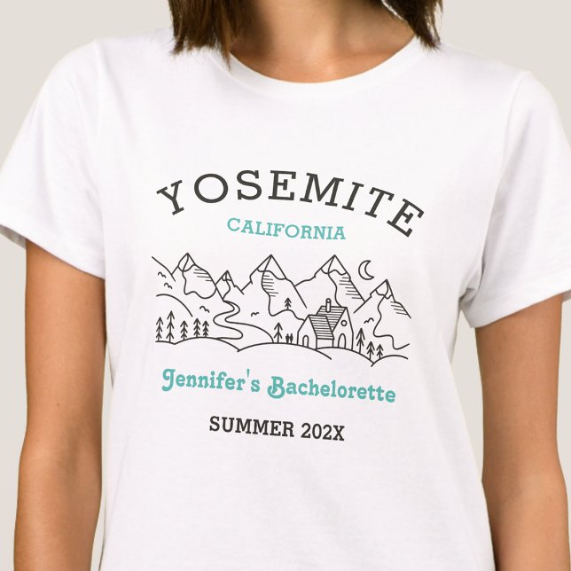 Camp Junggeselinnen-Abschied Matching Girls Versch T-Shirt (Von Creator hochgeladen)